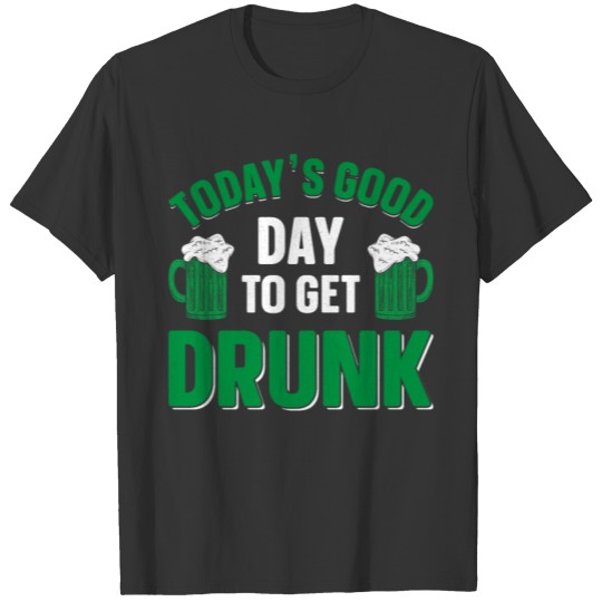 St Patricks Day Funny Irish Drinking Beer TShirt T-shirt