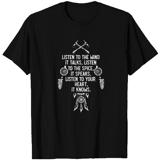 Native american dreamcatcher poem T Shirts