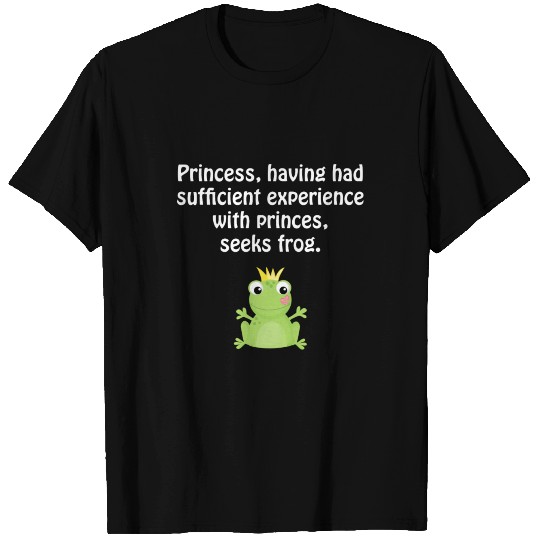 Princess Frog Funny T Shirts