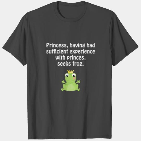 Princess Frog Funny T Shirts