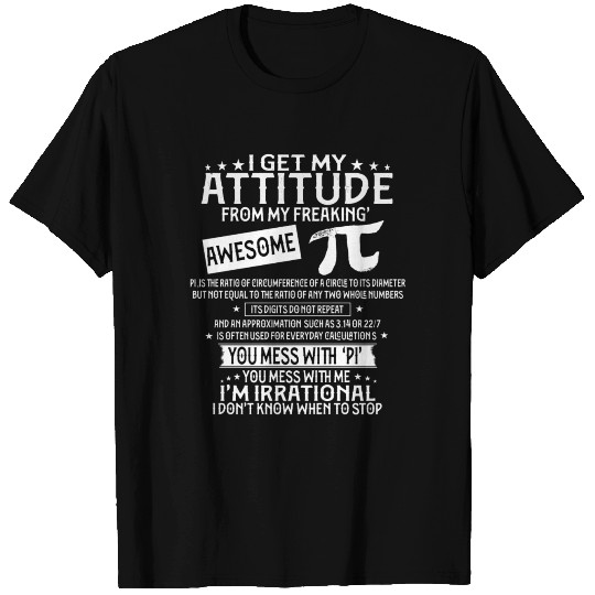 Funny Pi Day Math T Shirts