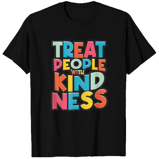 Treat People With Kindness TPWK Gifts Positive T Shirts