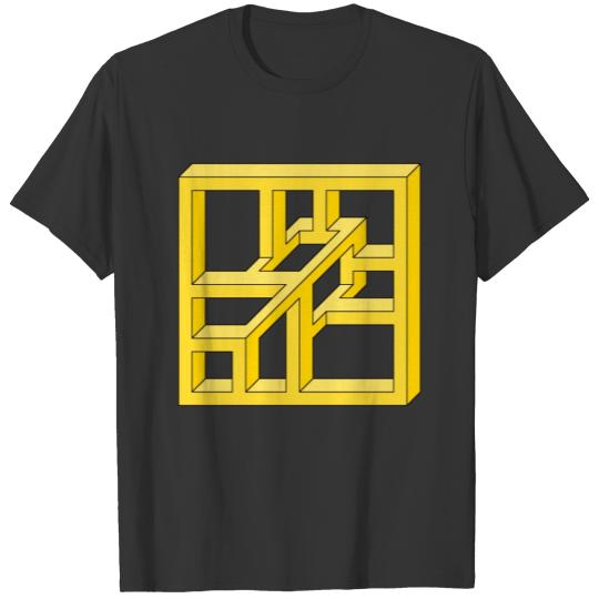 Squared Illusion No.5 T-shirt