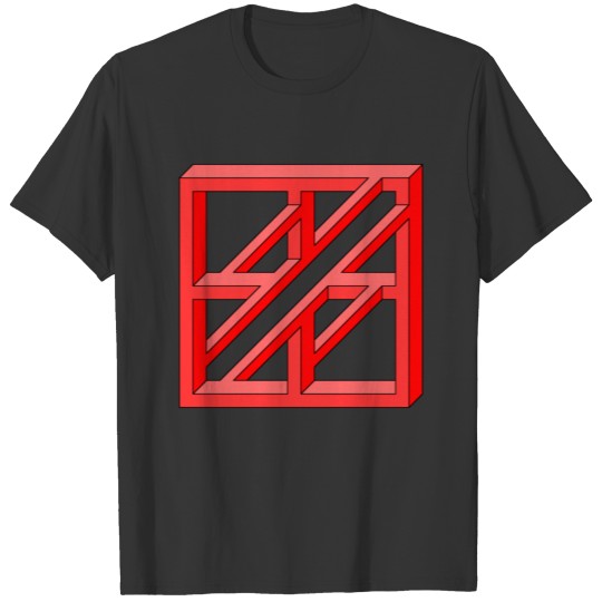 Squared Illusion No.4 T-shirt