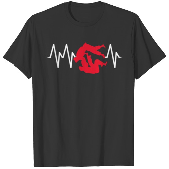 Heartline Sport Judo Martial Art HeartLife line T-shirt