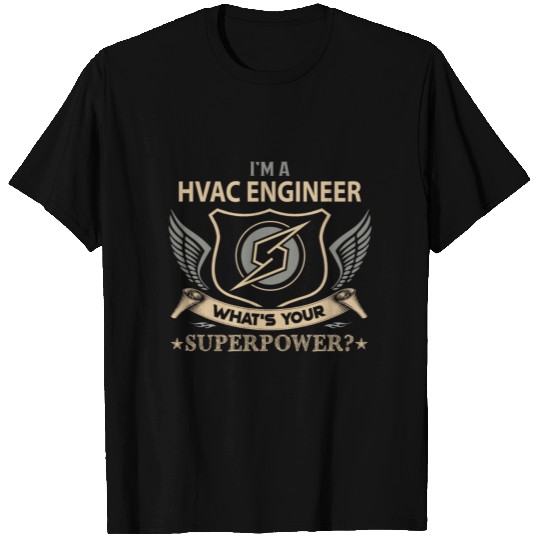 Hvac Engineer T Shirts - Superpower Job Gift Item T