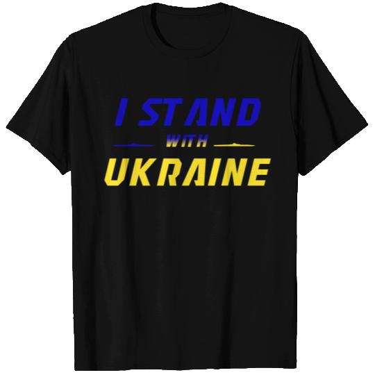 i stand with UKRAINE T Shirts