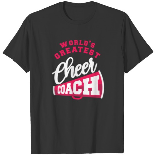 Cheer Cheerleading Coach World'S T-shirt