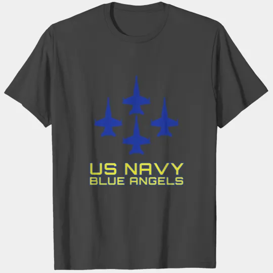 US NAVY BLUE ANGELS | F/A-18 HORNET T Shirts