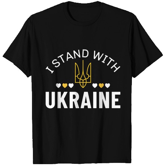 I Stand With Ukraine T Shirts