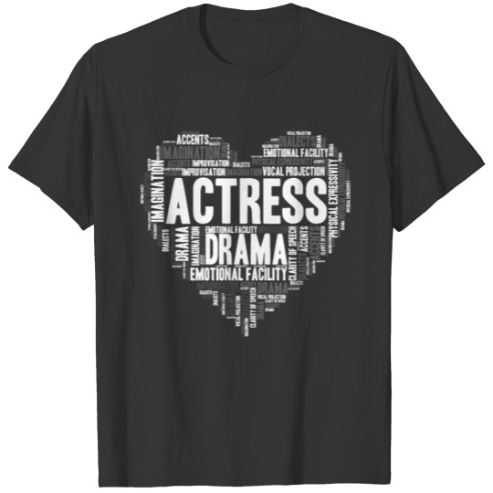 Stage Acting Lifestyles Theatrical Actor Drama T-shirt