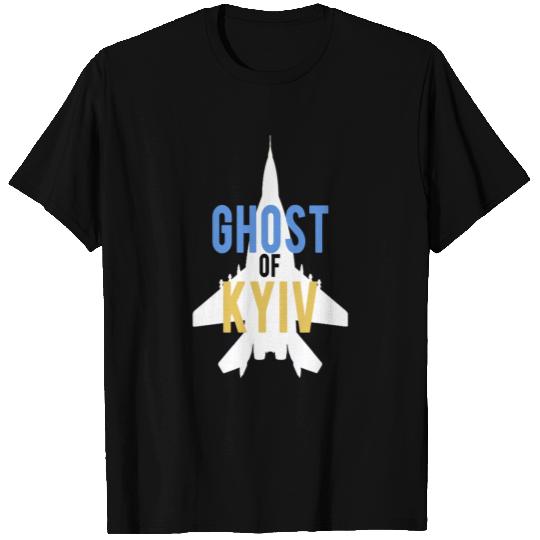 Ghost Of Kyiv Pilot Fighter T Shirts