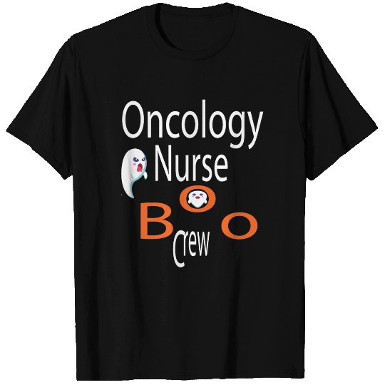 Oncology Nurse Boo Crew T Shirts