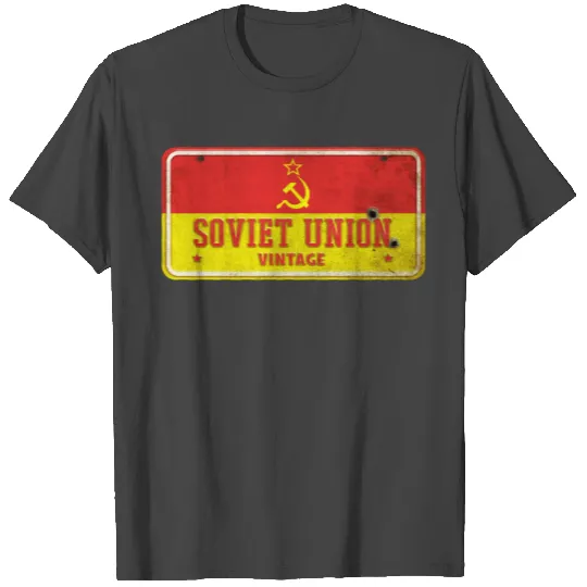 Soviet Union vintage shield T Shirts