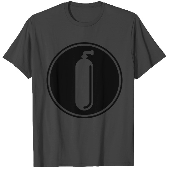 Oxygen diving icon T Shirts