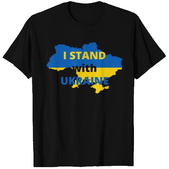 I STAND WITH UKRAINE DESIGN #2 without UNDERLINE T Shirts