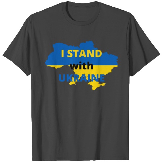 I STAND WITH UKRAINE DESIGN #2 without UNDERLINE T Shirts
