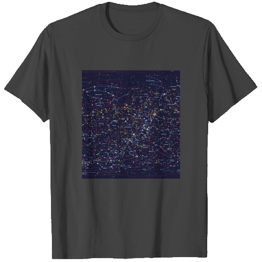Night Constellations Sleeveless Top T Shirts
