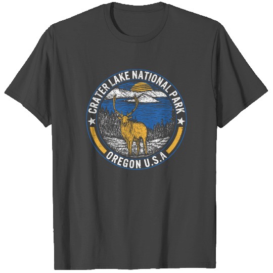 Crater Lake National Park T Shirts, Oregon Mount