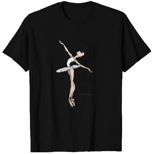 Dance makes me free Fitted T Shirts