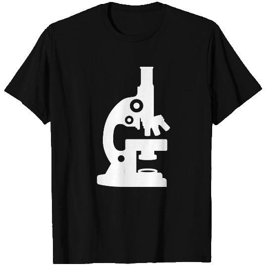Microscope icon symbol T Shirts