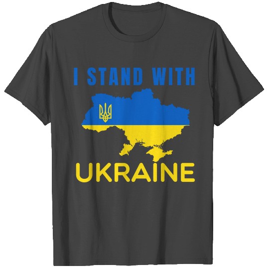 I Stand With Ukraine T Shirts, Support Ukraine T-Shir