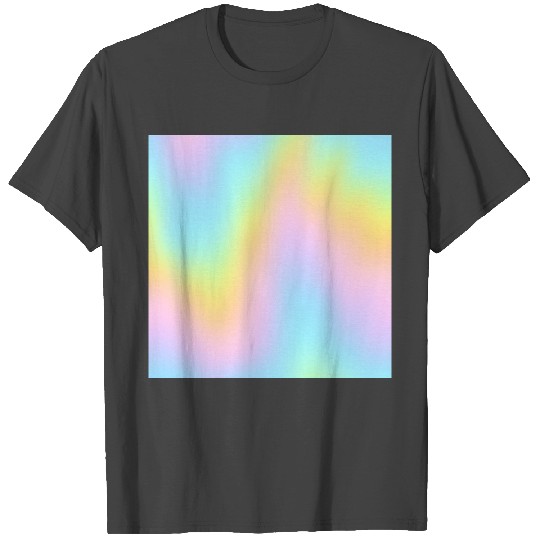 Pastel Rainbow Abstract Gradient T Shirts