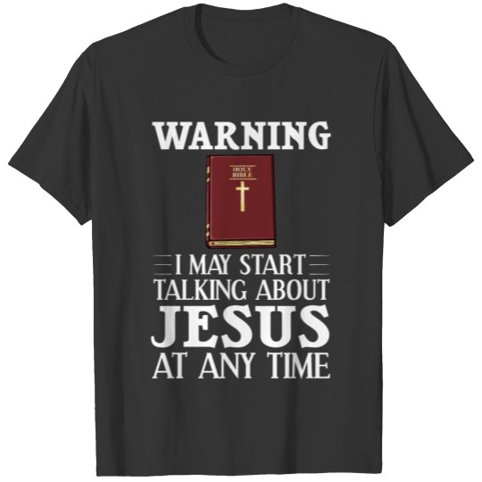 Jesus Bible Cross Nazareth Study Quotes T-shirt