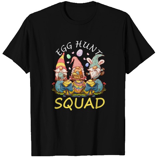 Easter Gnomes Funny Happy Easter 2022 Egg Hunting T Shirts
