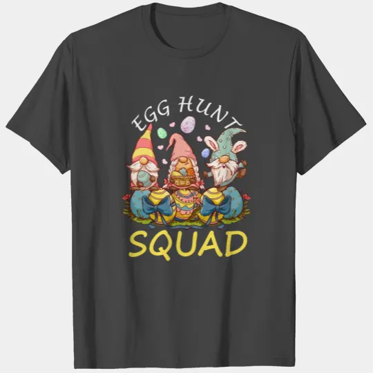 Easter Gnomes Funny Happy Easter 2022 Egg Hunting T Shirts