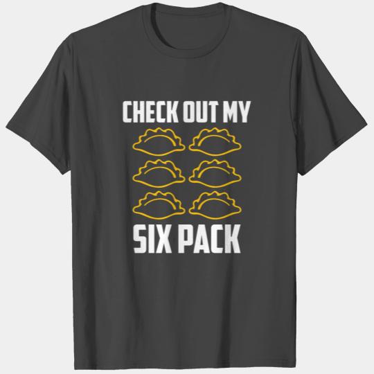 Pierogi 6 Pack For Polish Dumpling Chef T Shirts