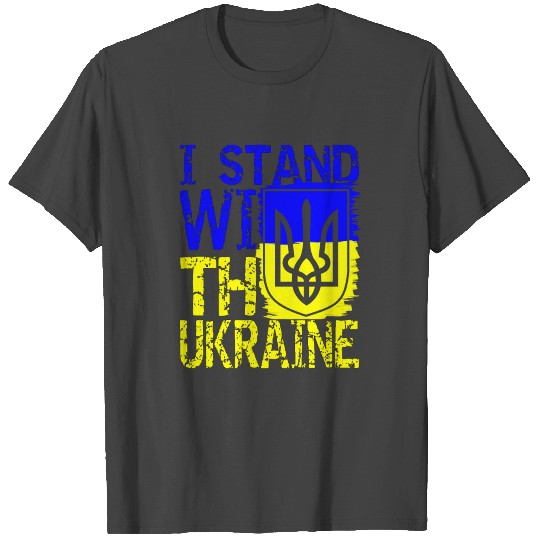 I STAND WITH UKRAINE T Shirts
