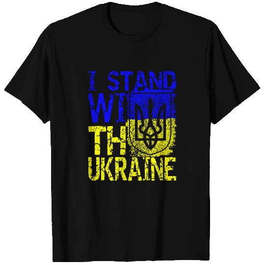 I STAND WITH UKRAINE T Shirts