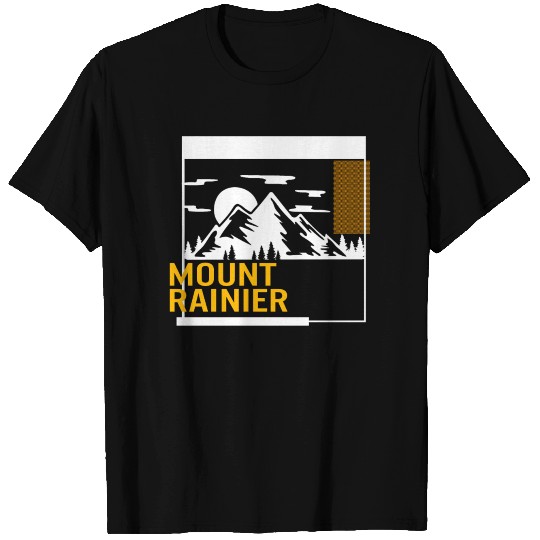Mount Rainier T Shirts, Mount Rainier Gift, National