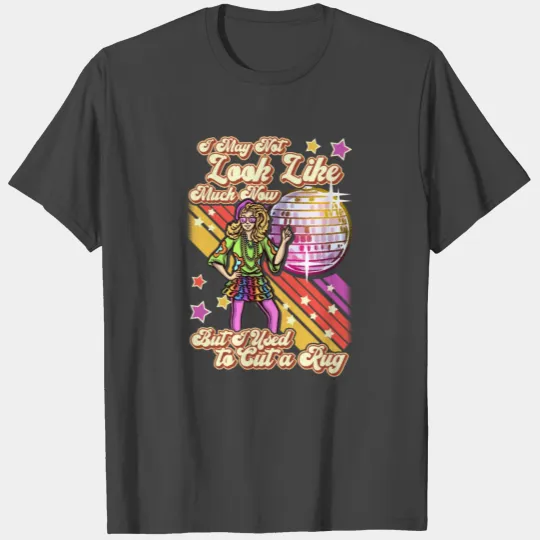 Funny 70s Disco T Shirts Women, 1970s Disco T Shirts, Di