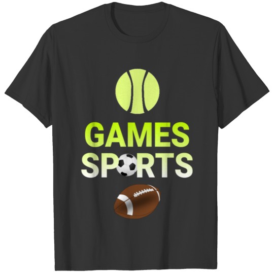 GAMES SPORTS T-shirt