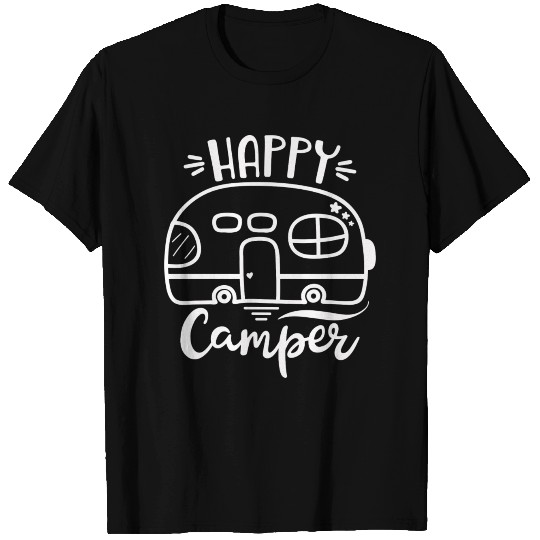 Happy camper T Shirts