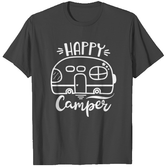 Happy camper T Shirts