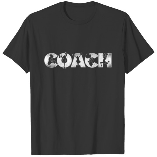 Cheer Cheerleading Vintage Coach T-shirt