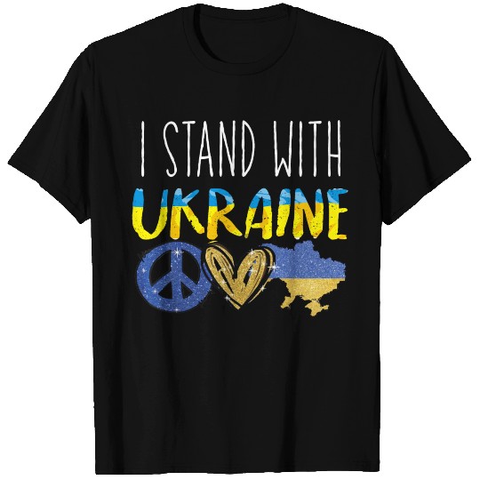 I Stand With Ukraine T Shirts