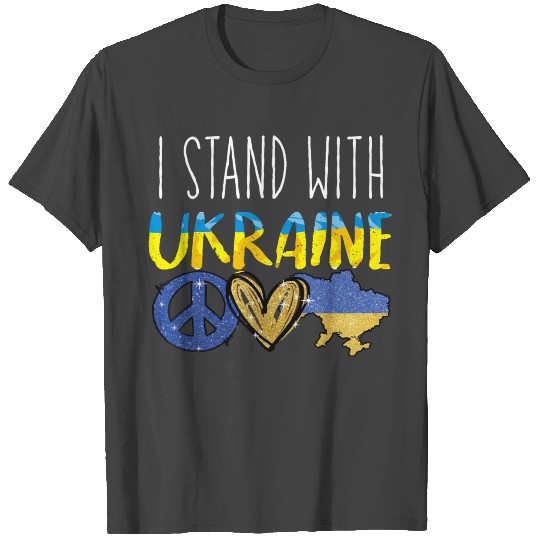 I Stand With Ukraine T Shirts