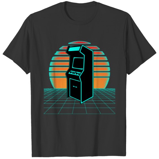 Aesthetic Video Game Arcade Machine 80s Style T-shirt