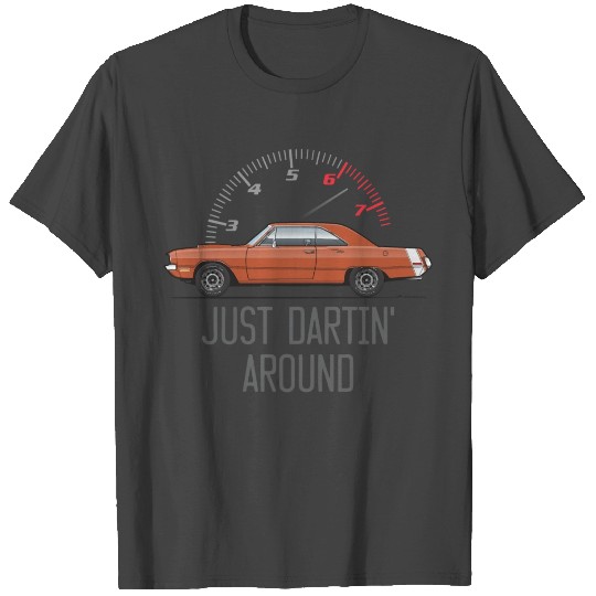 justin dartin aroud Dark Burnt Orange T Shirts