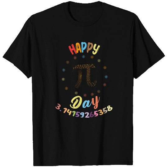 Happy Pi Day Love Math Science Teacher Leopard Pi T Shirts