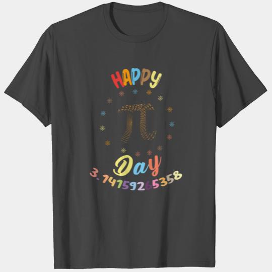 Happy Pi Day Love Math Science Teacher Leopard Pi T Shirts