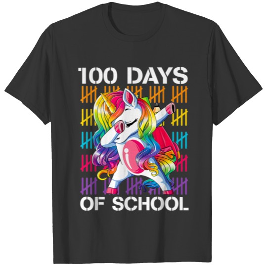 Happy 100th Day of School Teachers 100 Days T-shirt
