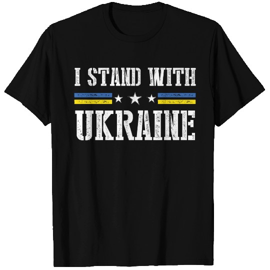I Stand With Ukraine T Shirts