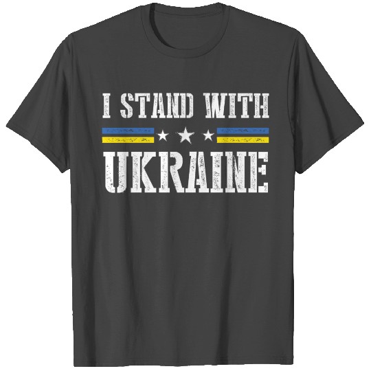 I Stand With Ukraine T Shirts