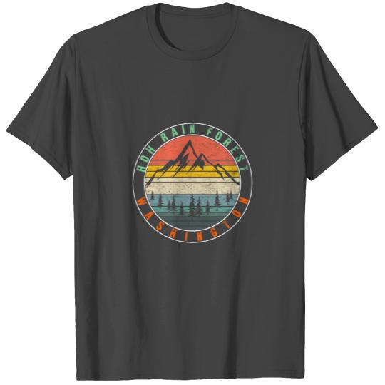 Hoh Rain Forest National Park, Olympic Washington T Shirts