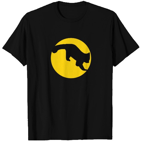 red panda and moon T Shirts